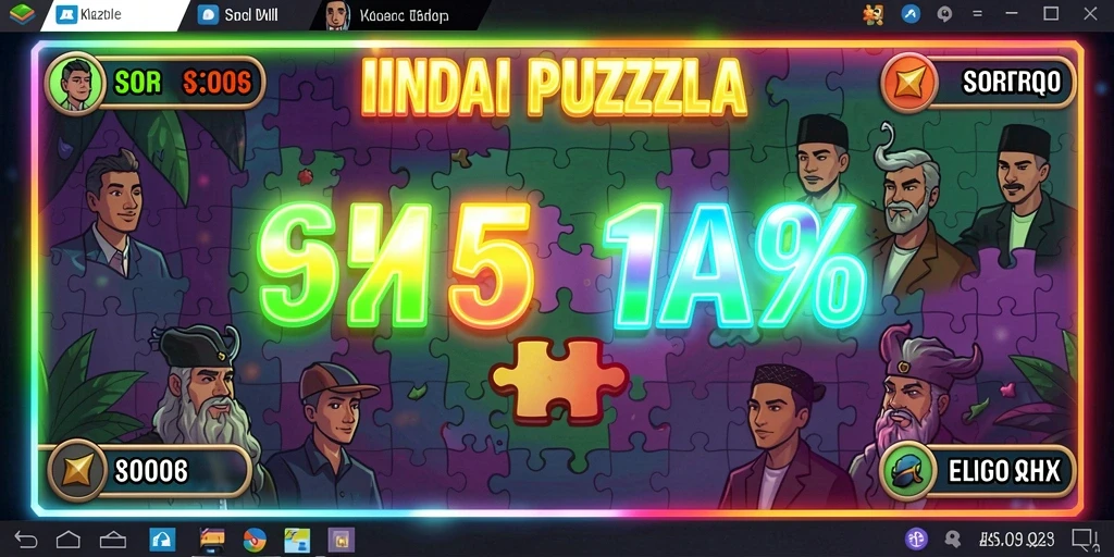 Screenshot fitur utama permainan dengan antarmuka menarik.