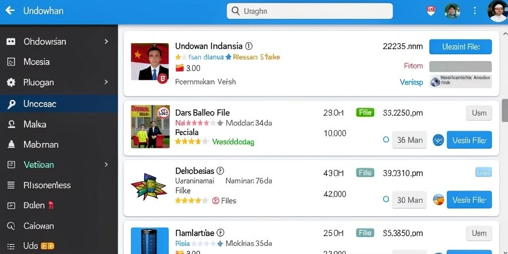 Tampilan antarmuka yang menarik dan ramah pengguna.