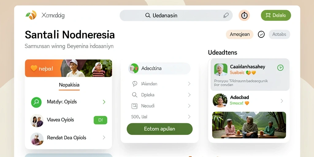 Tampilan antarmuka pengguna yang menarik dan responsif.