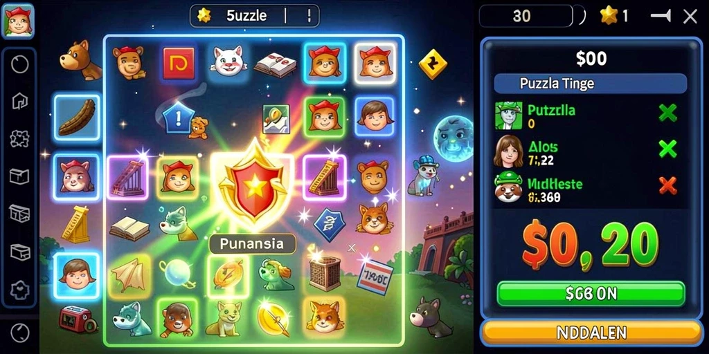 Tampilan awal game yang menarik.