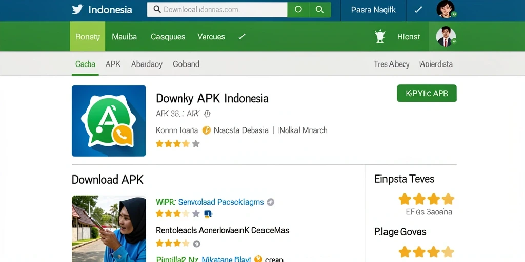 Tampilan menu utama yang menarik dan mudah dinavigasi.