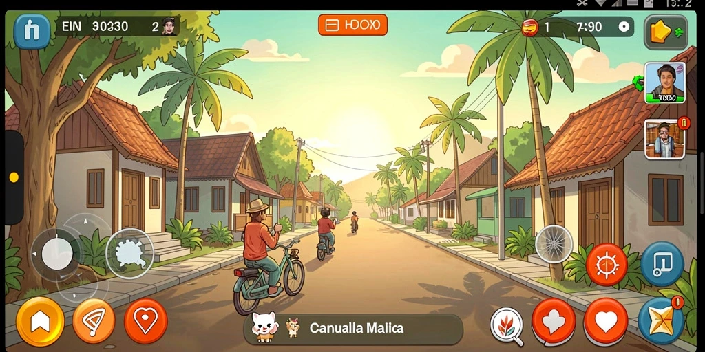 Tampilan antarmuka yang user-friendly.