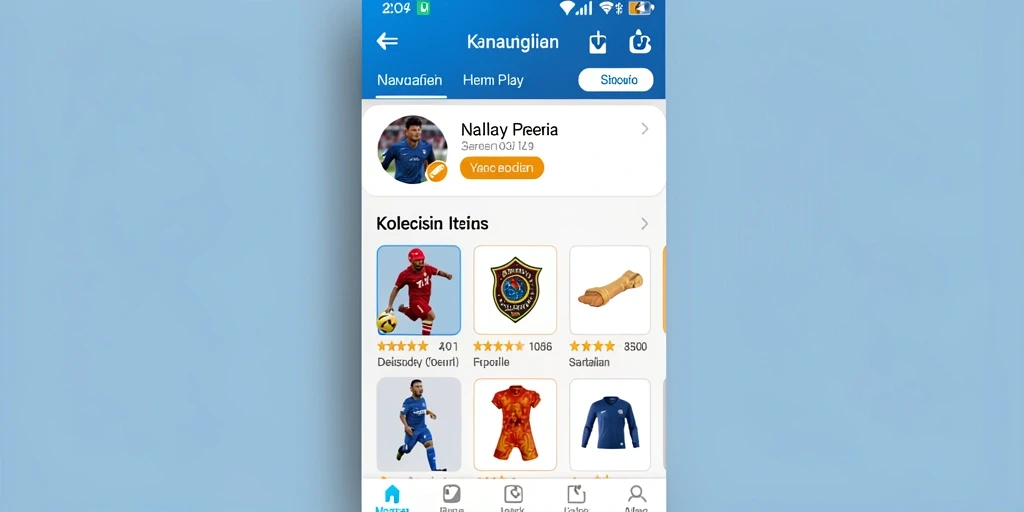 Antarmuka aplikasi yang bersih dan user-friendly.