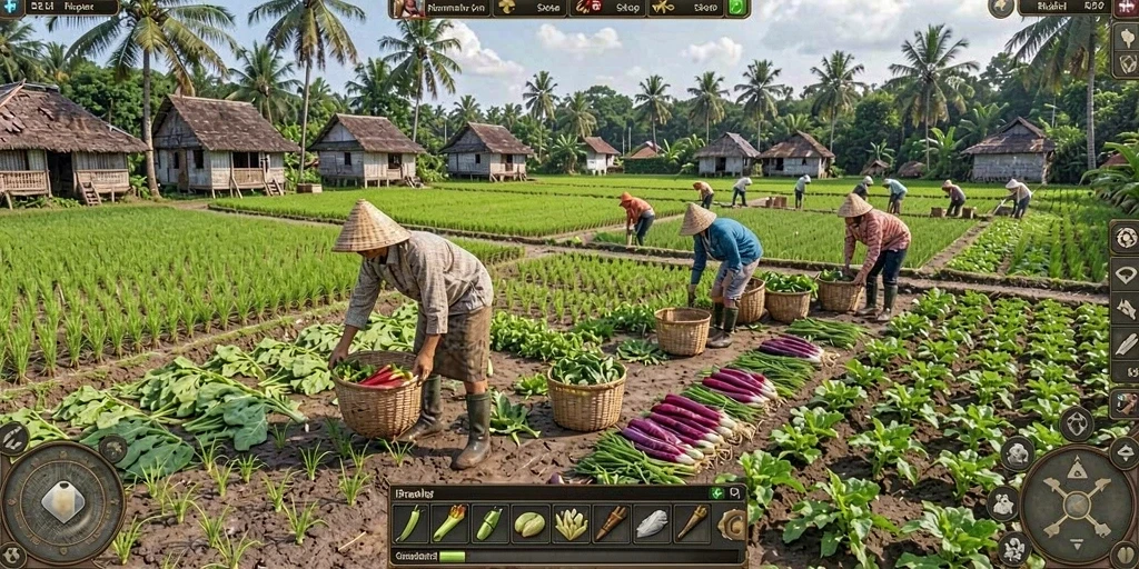 Tampilan grafis cerah dan menarik.