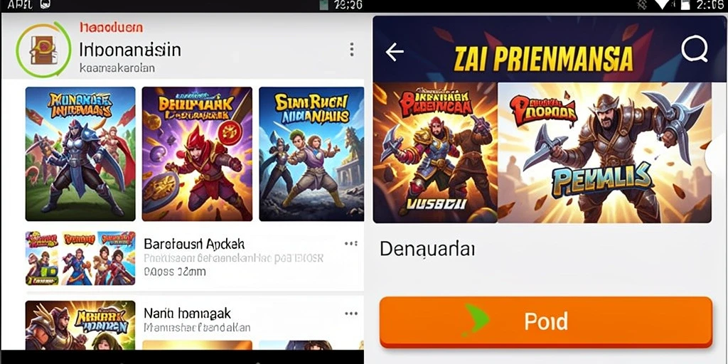 Tampilan antarmuka yang ramah pengguna.