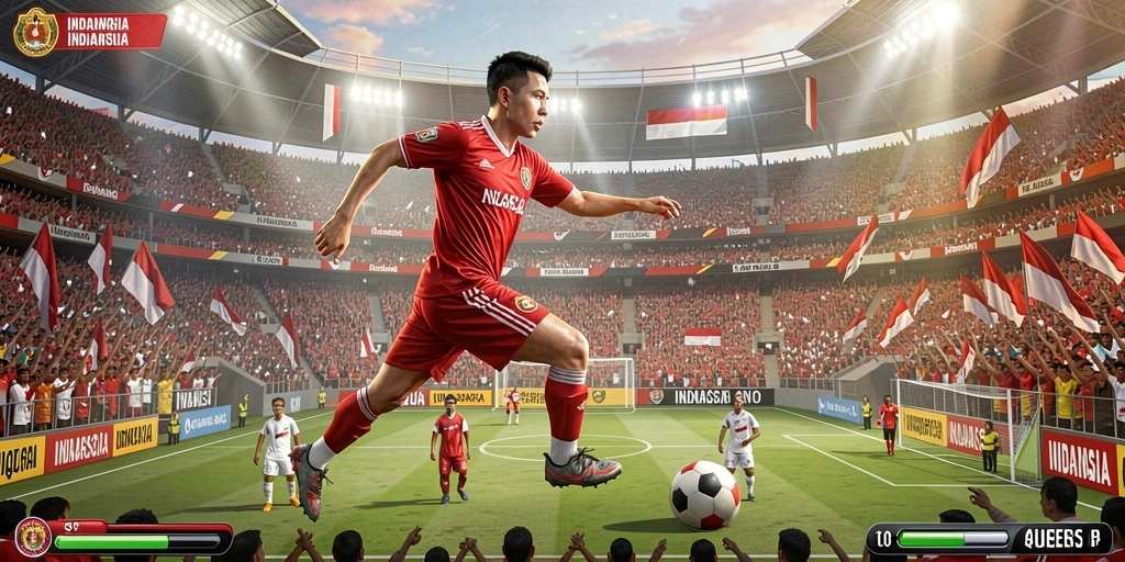 Screenshot aplikasi menunjukkan tampilan level permainan yang menakjubkan.