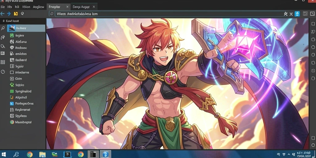 Screenshot menampilkan gameplay yang menarik dan penuh warna.