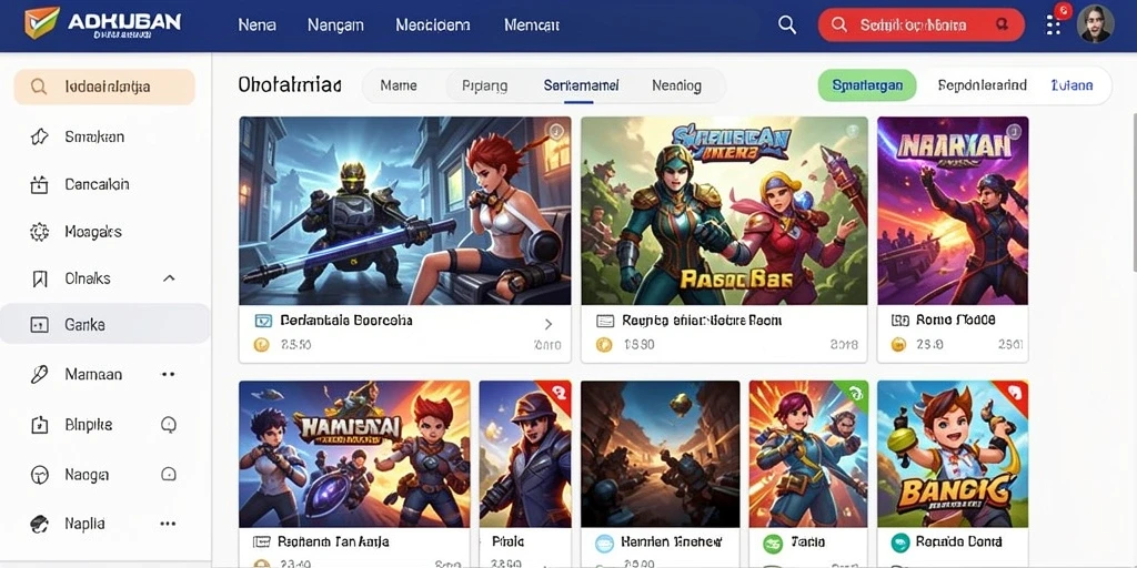 Tampilan antarmuka yang intuitif dan ramah pengguna.