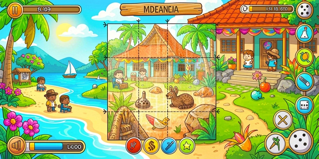Tampilan awal game MODE303 yang menarik.