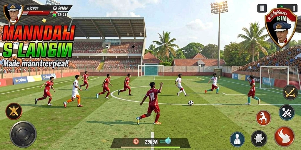 Tampilan antarmuka yang menarik dan user-friendly.