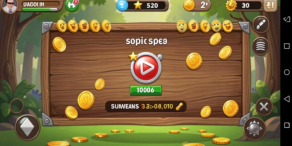 Tampilan awal game yang menawan.