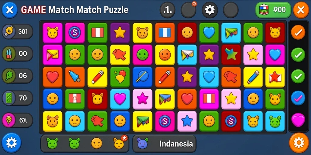 Tampilan antarmuka yang menarik dan user-friendly.
