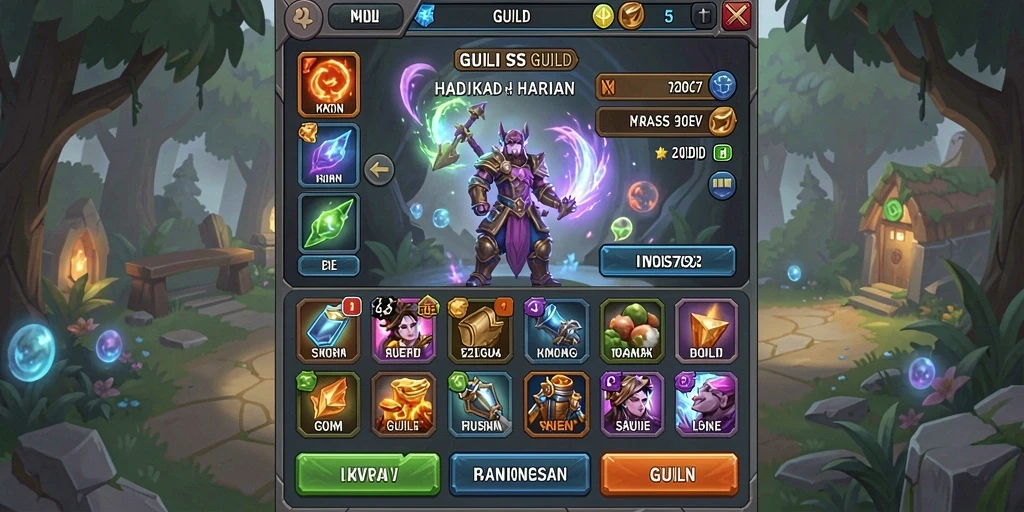 Tampilan awal yang memukau dan user-friendly.