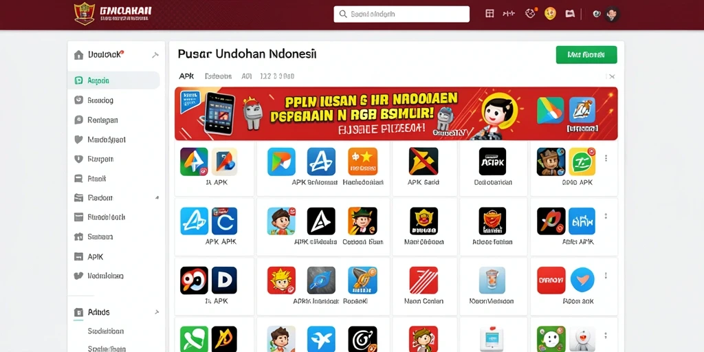Screenshot menunjukkan tampilan awal permainan yang menarik.