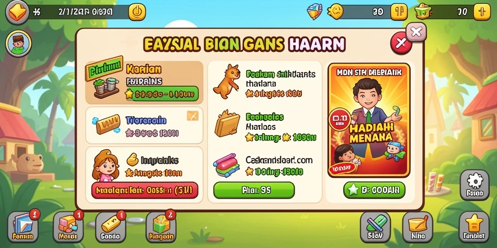 Tampilan antarmuka yang menarik dan mudah dinavigasi.